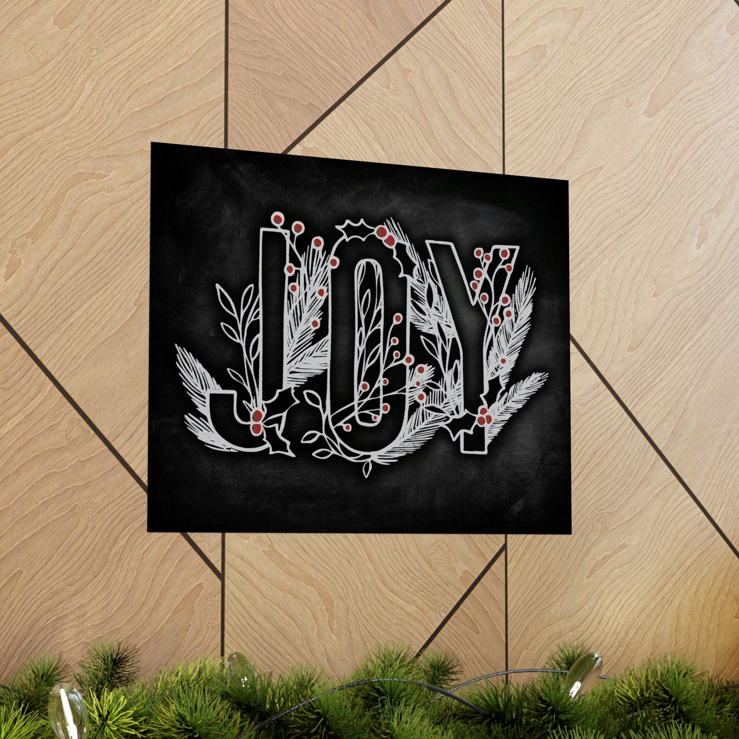 Chalkboard Print - Joy