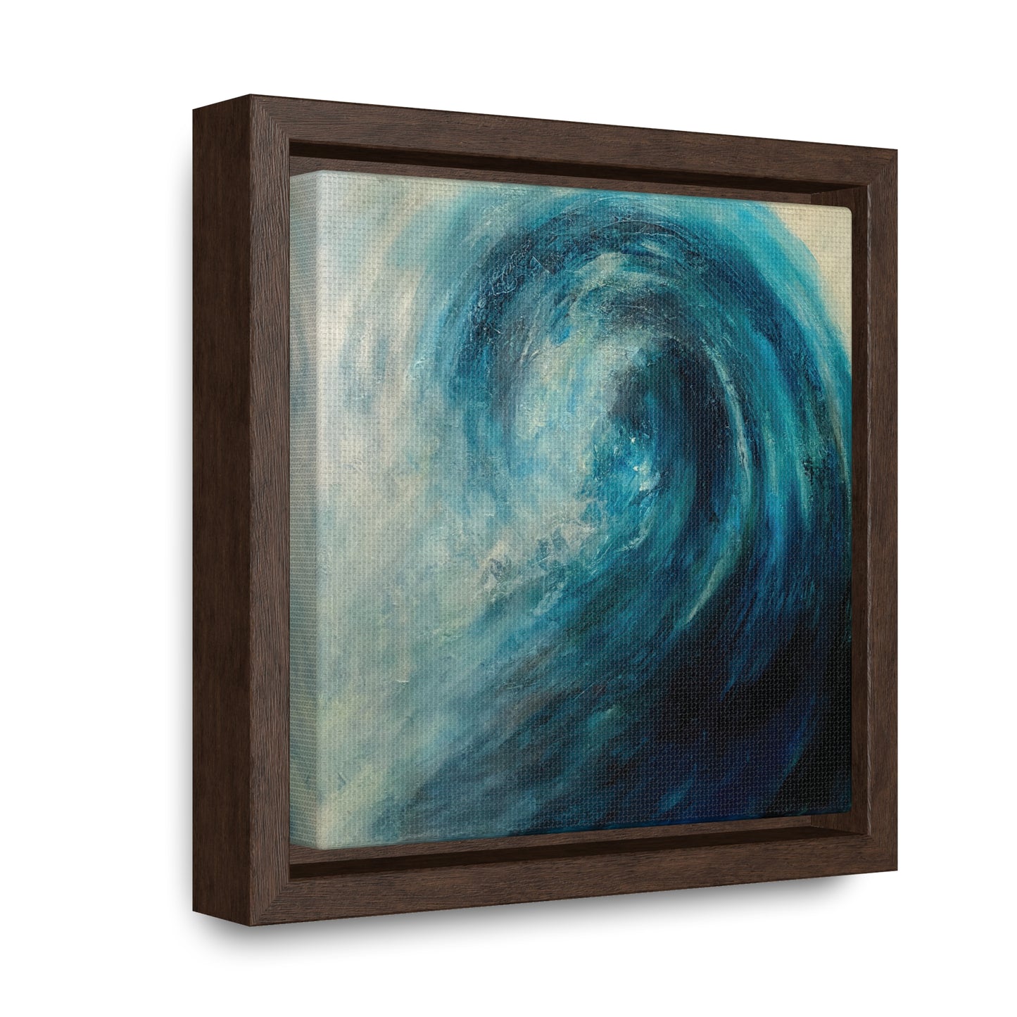 Gallery Canvas Wraps (framed) - Indigo Wave