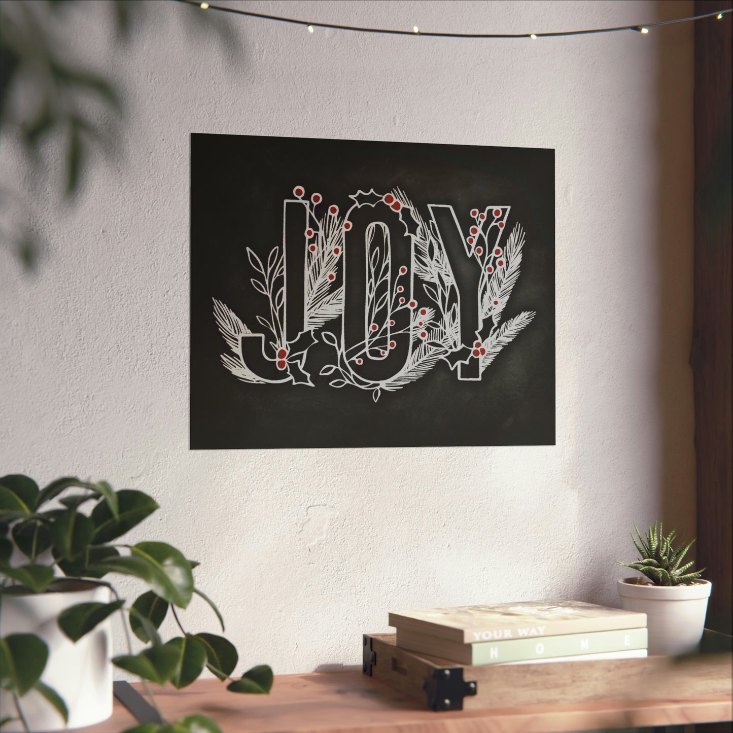 Chalkboard Print - Joy