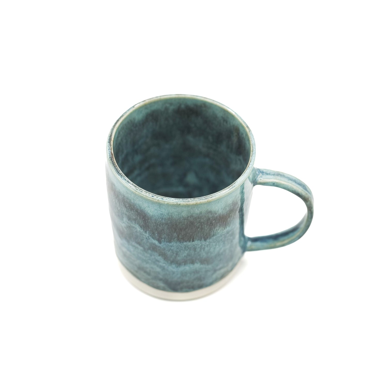 Tall Turquoise Mug