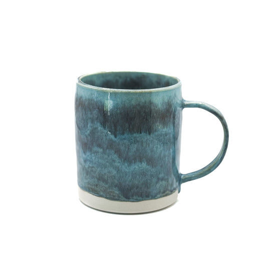 Tall Turquoise Mug