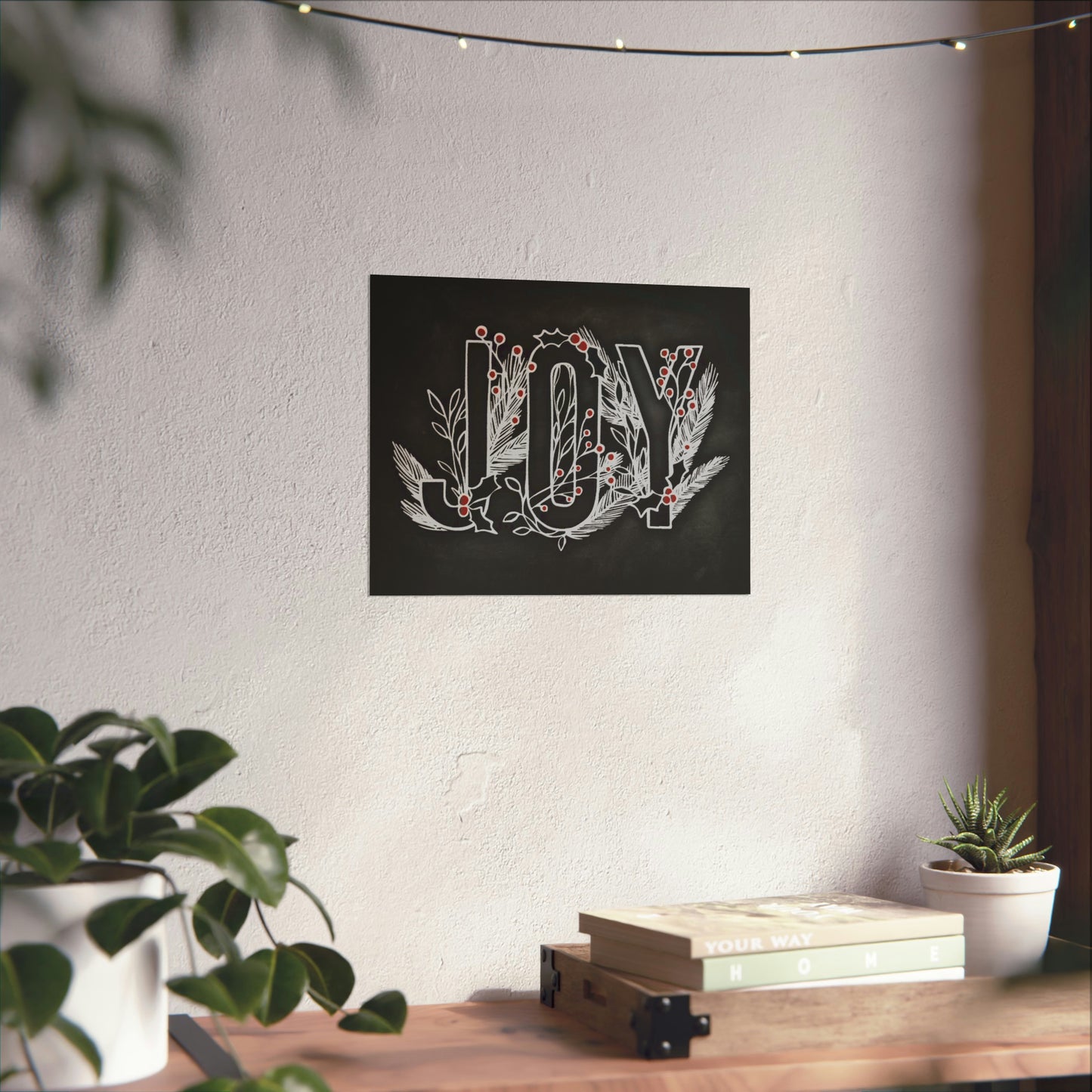 Chalkboard Print - Joy