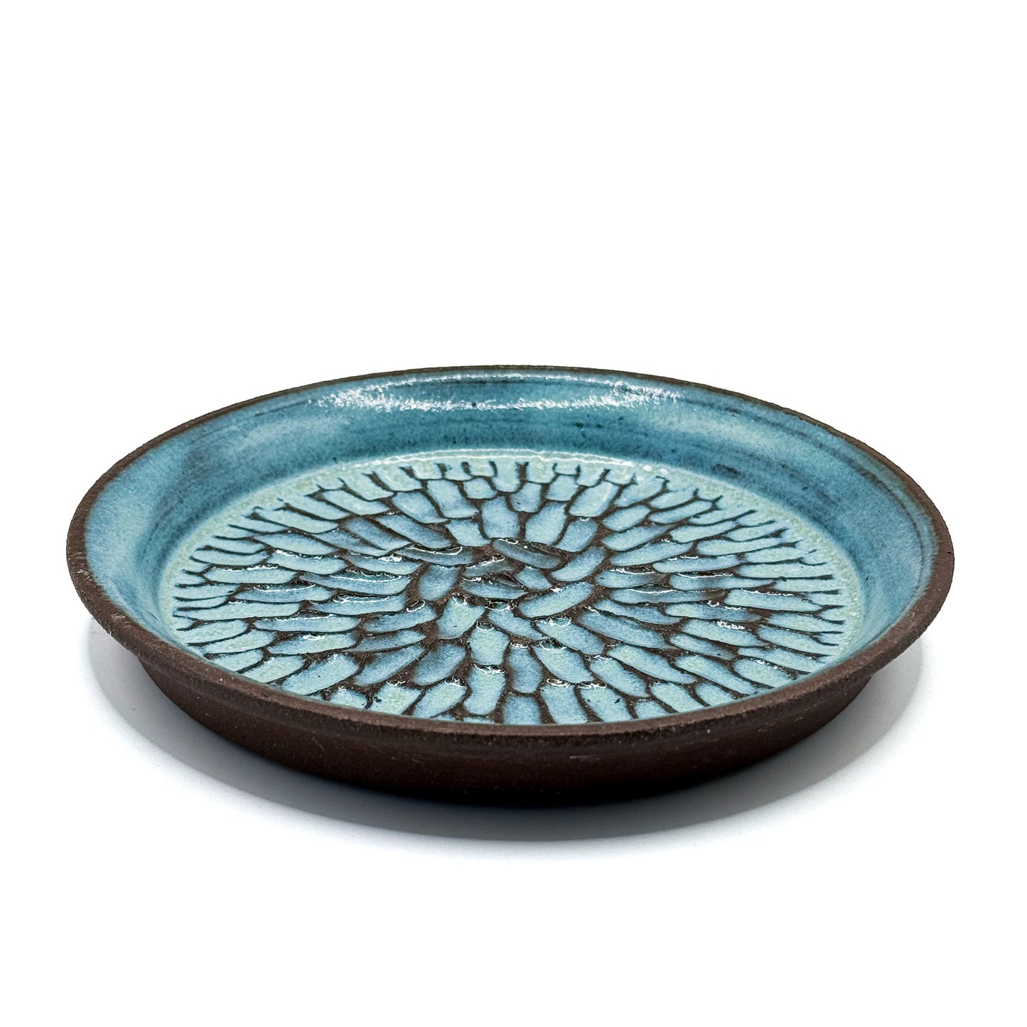 Blue French Grating Dish